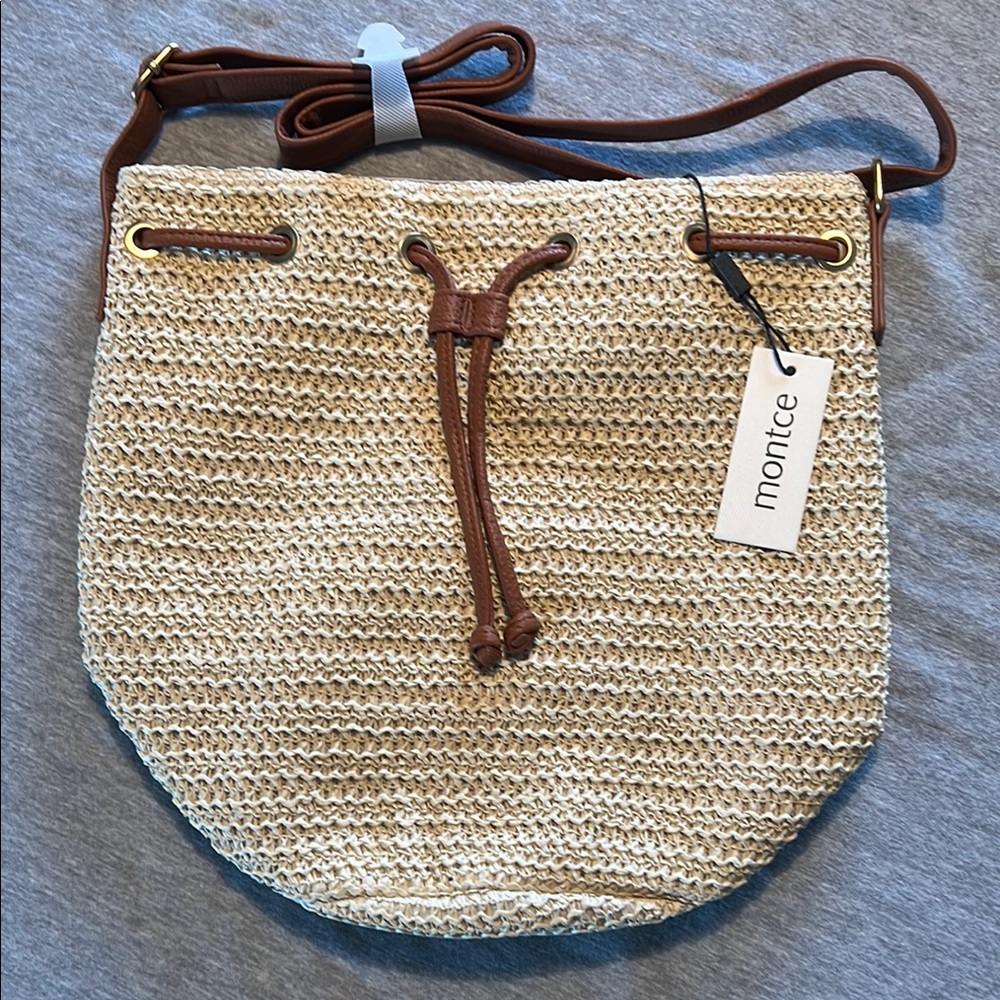 *NWT* Montce Vegan Bucket Bag